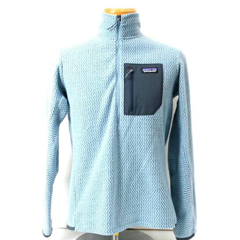 Ｐａｔａｇｏｎｉａ パタゴニア/Ｒ１エア・ジップネック／Ｓサイズ／ライトブルー/40245//Aランク/65