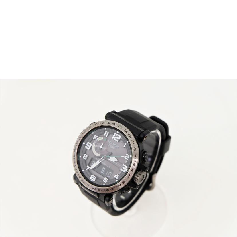 ＣＡＳＩＯ カシオ/ＰＲＯ　ＴＲＥＫ　電波ソーラー/PRW-6600Y//ABランク/71