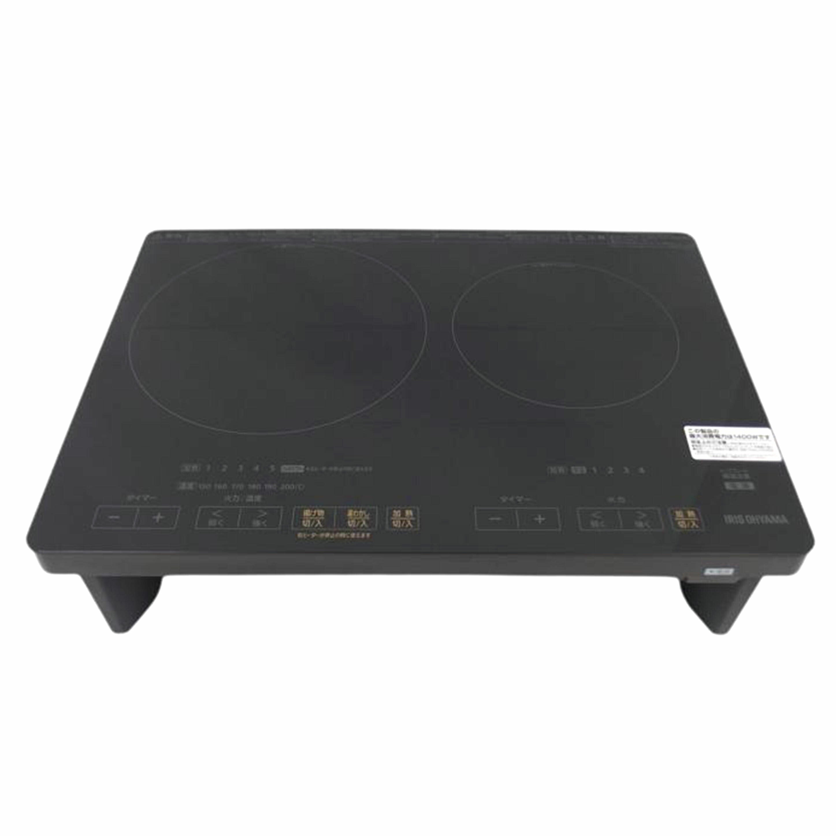 ＩＲＩＳ　ＯＨＹＡＭＡ アイリスオーヤマ/２口／ＩＨクッキングヒーター/IHC-WKG3S-B//220301659/Aランク/04