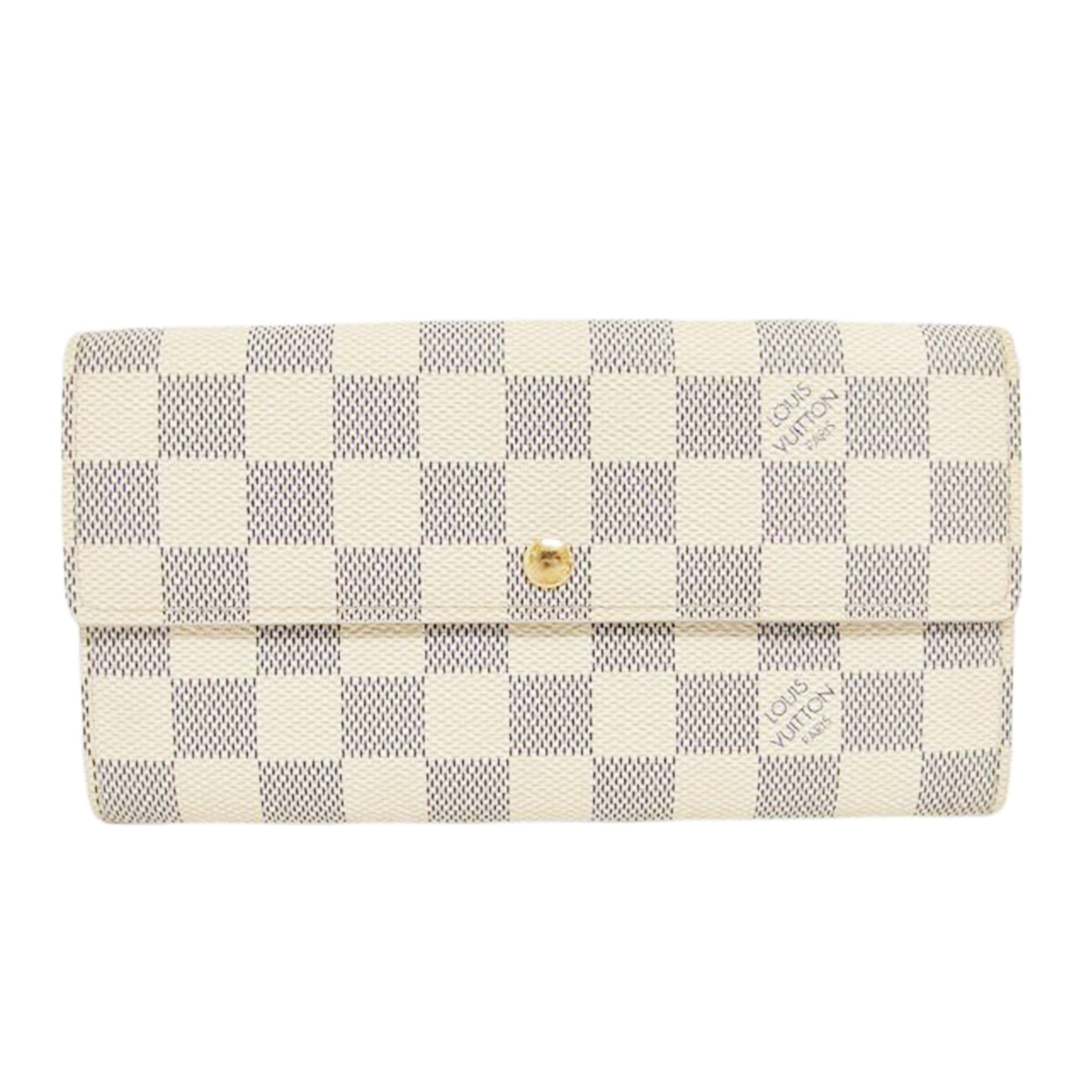 ＬＶ ルイヴィトン/ポルトフォイユ・サラ／ダミエ／アズール/N61735//MI3077/Bランク/04