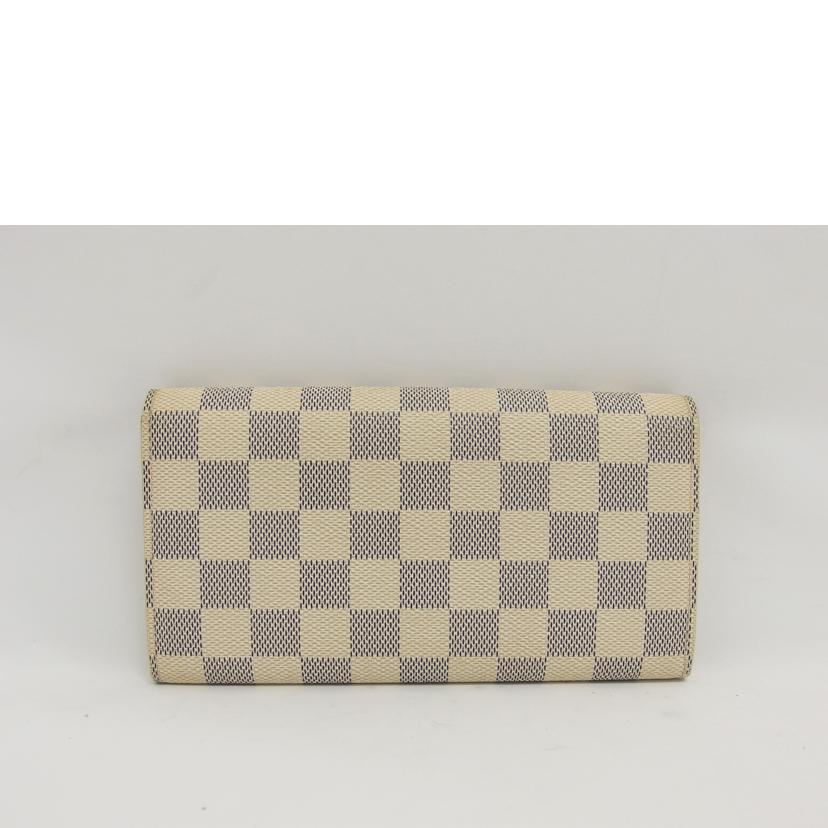 ＬＶ ルイヴィトン/ポルトフォイユ・サラ／ダミエ／アズール/N61735//MI3077/Bランク/04