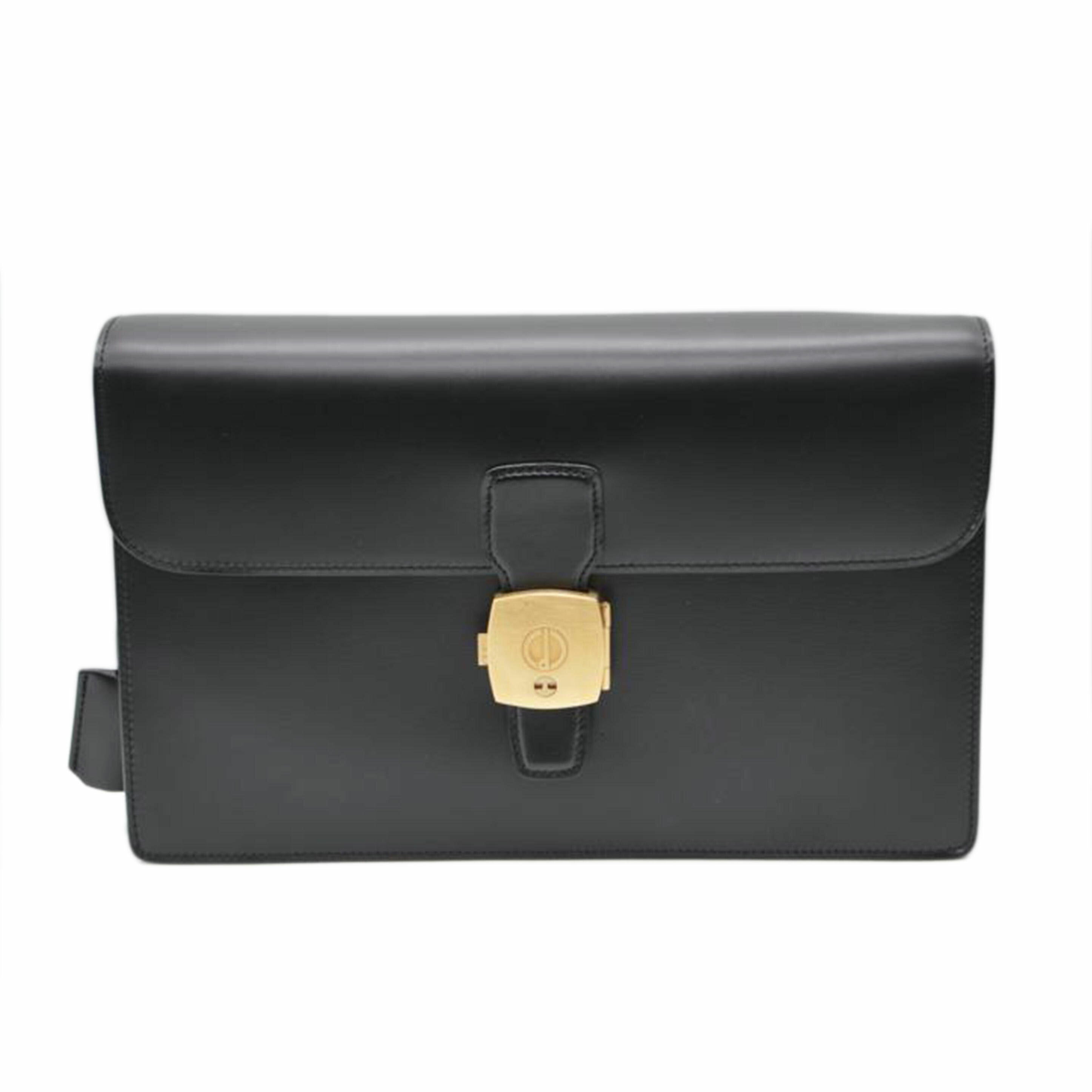 ｄｕｎｈｉｌｌ ダンヒル/ダンヒルロゴレザーセカンドバッグ//Aランク/89