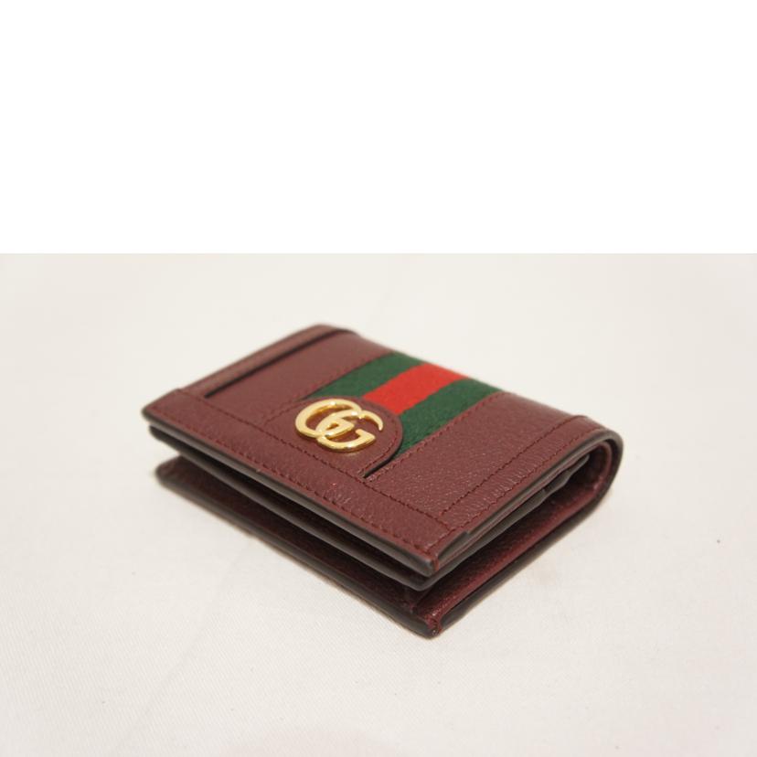 ＧＵＣＣＩ グッチ/オフデイアＧＧカードケースウオレット/523155//0416/ABランク/94