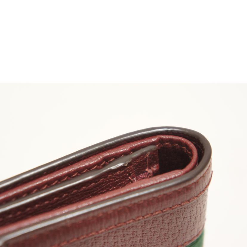 ＧＵＣＣＩ グッチ/オフデイアＧＧカードケースウオレット/523155//0416/ABランク/94