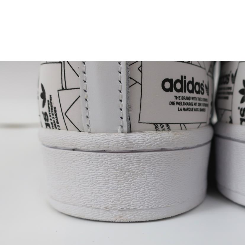 ａｄｉｄａｓ　ｏｒｉｇｉｎａｌｓ アディダス オリジナルズ/スーパースター／３０．０ｃｍ／ＳｕｐｅｒＳｔａｒ　Ｒｅｆｌｅｃｔｉｖｅ　Ａｌｌ－Ｏｖｅｒ　Ｐｒｉｎｔ　フットウェアホワイト×コアブラック　総柄/FV2819//SAランク/65