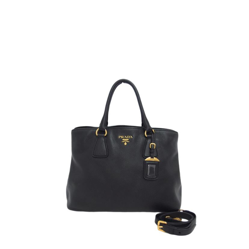 ＰＲＡＤＡ プラダ/ヴィッテロダイノ／２ＷＡＹショルダーバッグ／ブラック/BN2794//158/ABランク/04