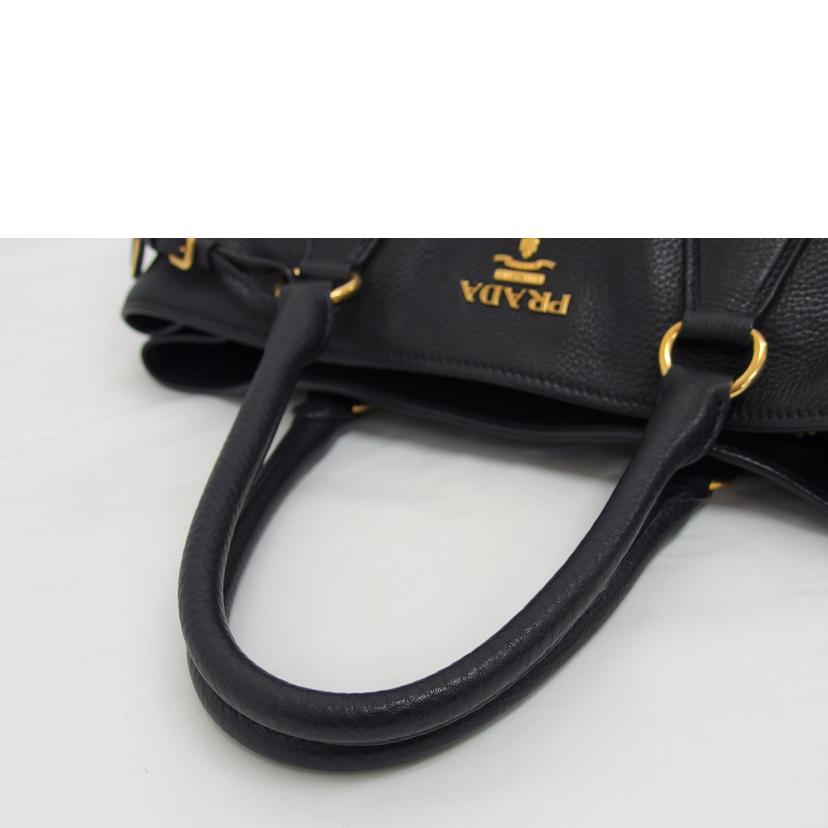 ＰＲＡＤＡ プラダ/ヴィッテロダイノ／２ＷＡＹショルダーバッグ／ブラック/BN2794//158/ABランク/04