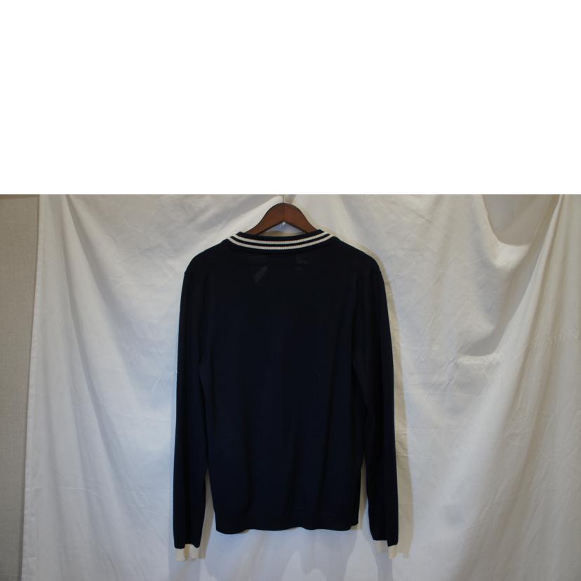 ＧＵＣＣＩ グッチ/ＢＥＥ　ウールニットカーディガン　　ＢＬＫ//ABランク/94
