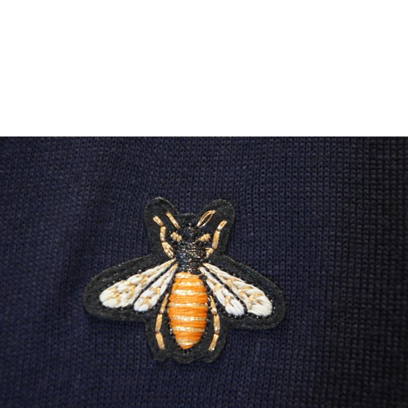 ＧＵＣＣＩ グッチ/ＢＥＥ　ウールニットカーディガン　　ＢＬＫ//ABランク/94