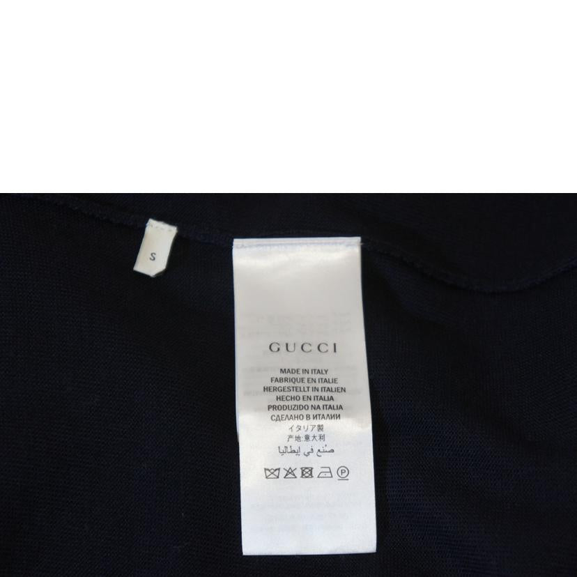 ＧＵＣＣＩ グッチ/ＢＥＥ　ウールニットカーディガン　　ＢＬＫ//ABランク/94