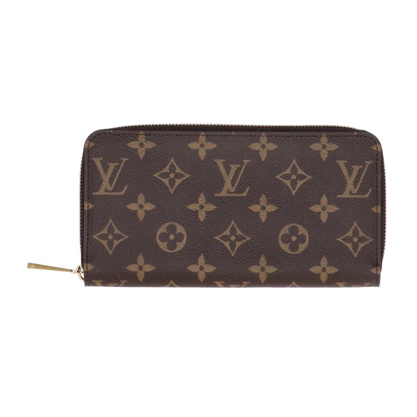 ＬＯＵＩＳ　ＶＵＩＴＴＯＮ ルイヴィトン/ジッピーウォレット／モノグラム／ブラウン/M42616//RFI****/Aランク/62