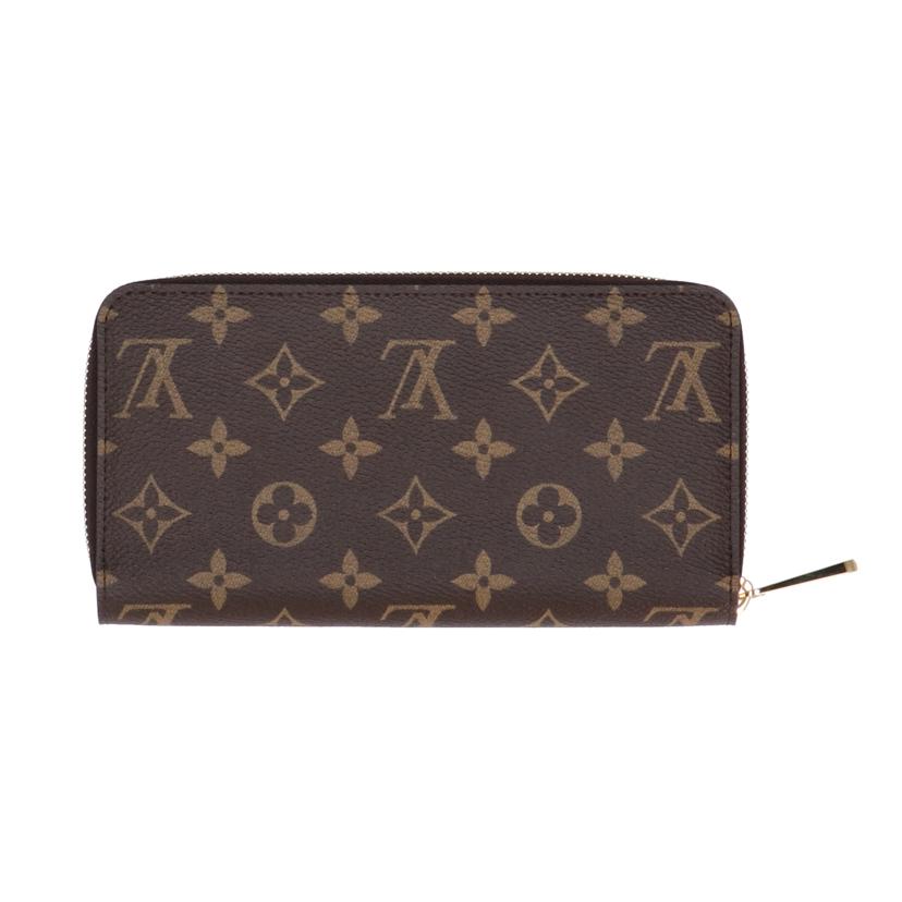 ＬＯＵＩＳ　ＶＵＩＴＴＯＮ ルイヴィトン/ジッピーウォレット／モノグラム／ブラウン/M42616//RFI****/Aランク/62
