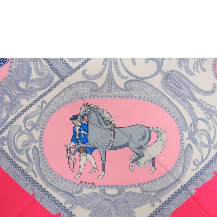 ＨＥＲＭＥＳ エルメス/カレ９０／ＬＡ　ＰＲＥＳＥＮＴＡＴＩＯＮ／シルクスカーフ//Aランク/04