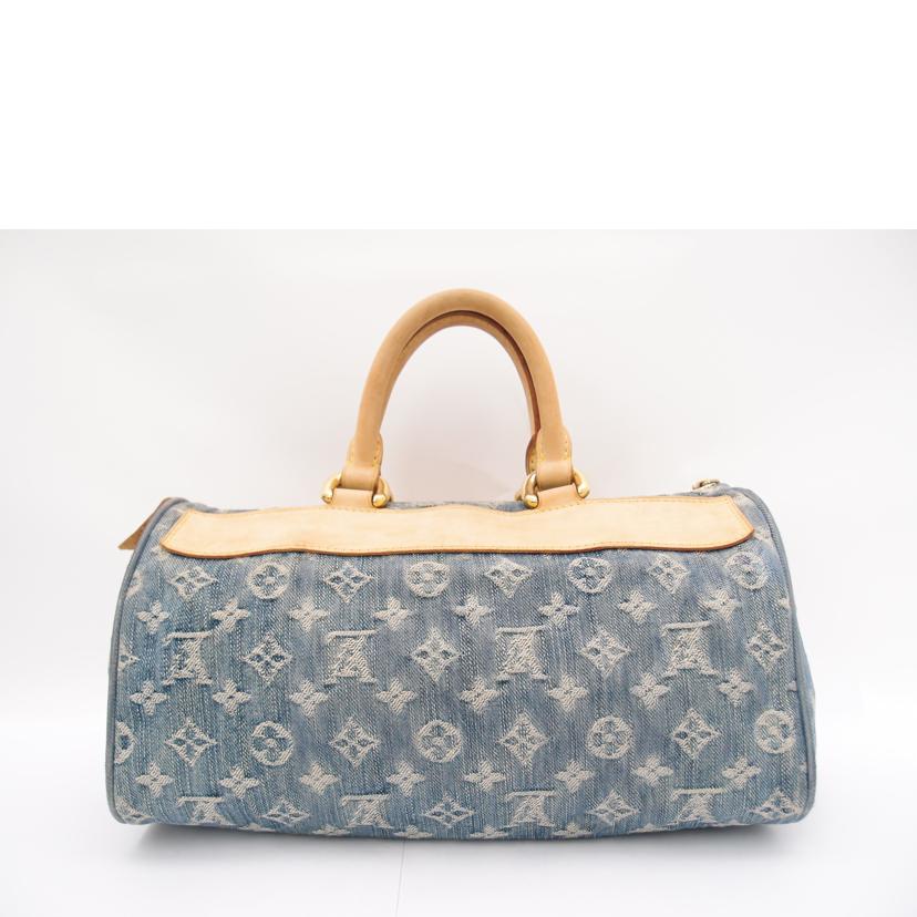 ＬＯＵＩＳ　ＶＵＩＴＴＯＮ ルイ・ヴィトン　ミニボストン　ハンドバック　ブルー　青/ネオスピーディ／モノグラムデニム/M95019//SP0***/Bランク/69
