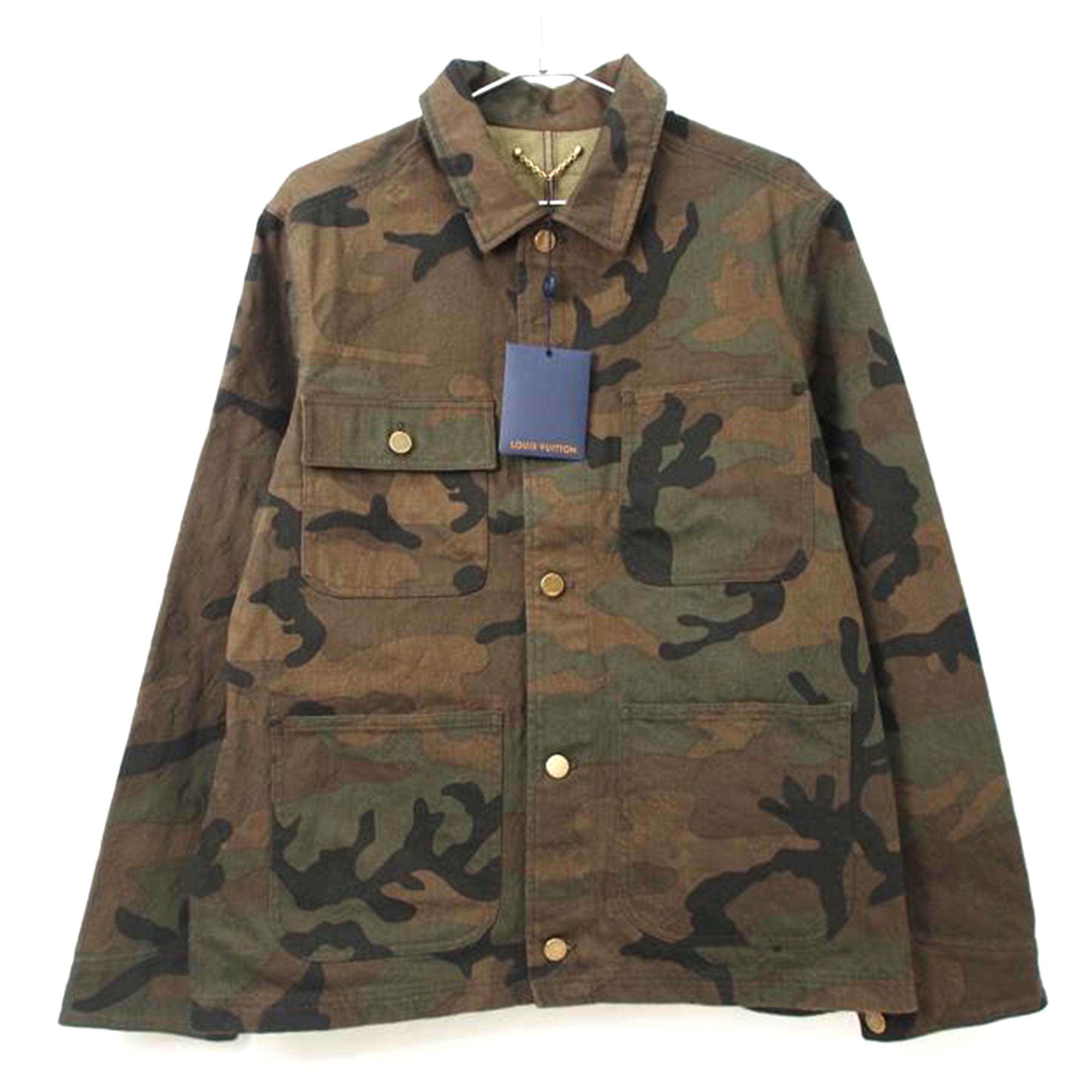 ＬＯＵＩＳ　ＶＵＩＴＴＯＮ ルイヴィトン/１７ＡＷ　デニムトラッカー　ジャケット　ジャガード　カバーオール　ＳＵＰＲＥＭＥ　シュプリーム　コラボ//Aランク/78