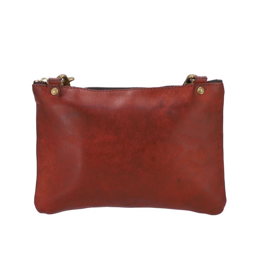 RYU レザー ショルダーバッグ ブラウン RYU リュウ レザー ショルダー