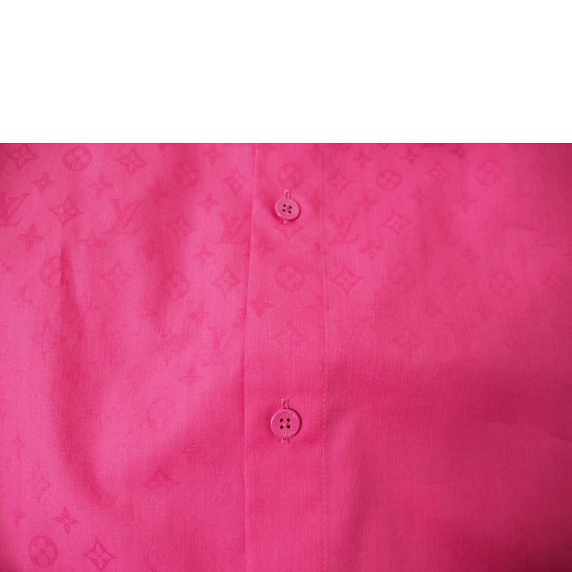ＬＯＵＩＳ　ＶＵＩＴＴＯＮ ルイヴィトン/２１ＳＳ　モノグラム　長袖シャツ　ボタンシャツ　総柄　ピンク//Aランク/78