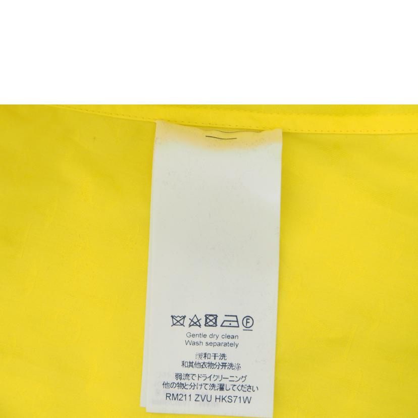 ＬＯＵＩＳ　ＶＵＩＴＴＯＮ ルイヴィトン/２１ＳＳ　モノグラム　長袖シャツ　ボタンシャツ　総柄　イエロー//Aランク/78