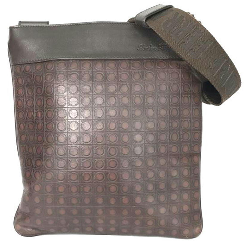 69B122｜美品｜フェラガモ メッセンジャーバッグ レザー ダークブラウン 楽天市場】【ふるさと納税】 バッグ 鹿革 メッセンジャーバッグ