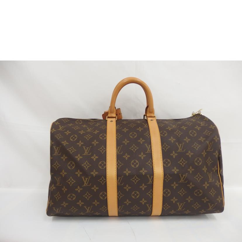 ＬＯＵＩＳ　ＶＵＩＴＴＯＮ ルイヴィトン ルイ・ヴィトン ビトン ショルダーバッグ ハンドバッグ トートバッグ ボストンバッグ トラベルバッグ ブラウン メンズ レディース 定番 人気 ＬＶ 斜め掛け 肩がけ/キーポル　４５／モノグラム/M41428//SP0***/ABランク/82