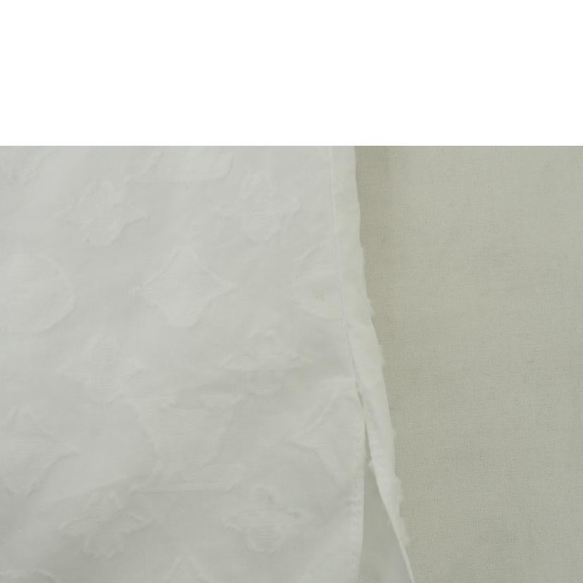 ＬＶ ルイヴィトン/２１ＳＳ　モノグラム　　フリルシャツ　ゴールド　金具　ボタン//Bランク/78