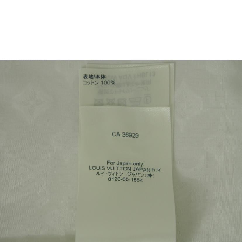 ＬＶ ルイヴィトン/２１ＳＳ　モノグラム　　フリルシャツ　ゴールド　金具　ボタン//Bランク/78