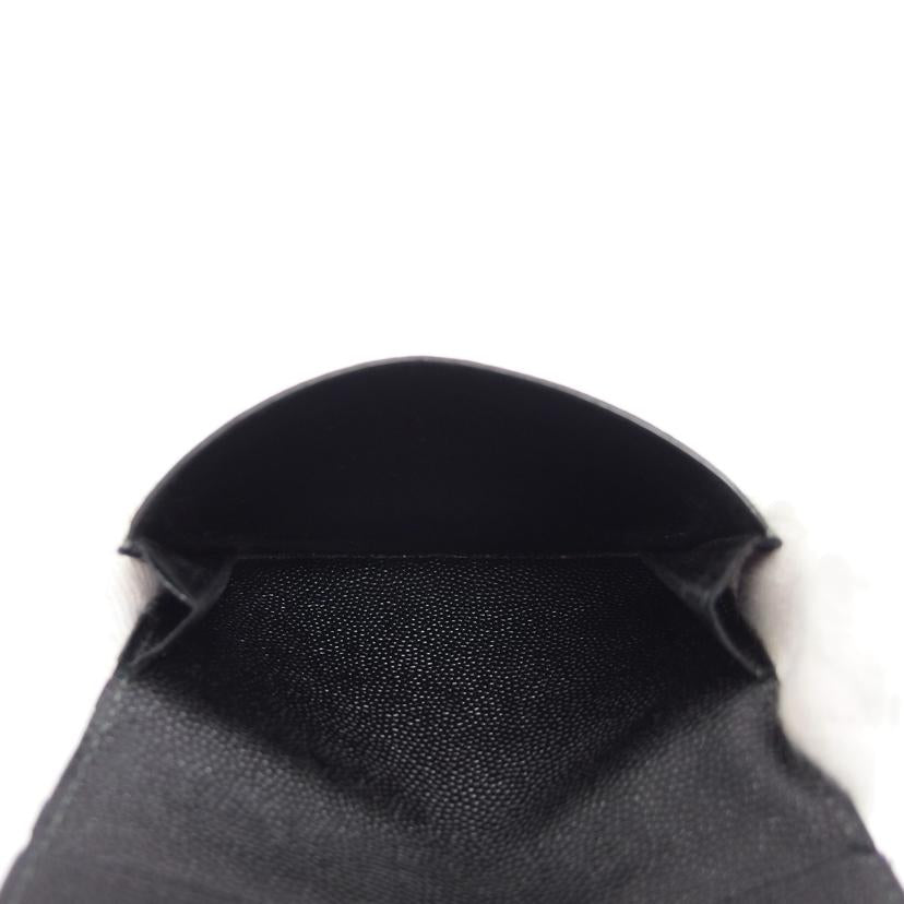 Ｃａｒｔｉｅｒ カルティエ/レザー二つ折り名刺入れ／ブラック//Bランク/04