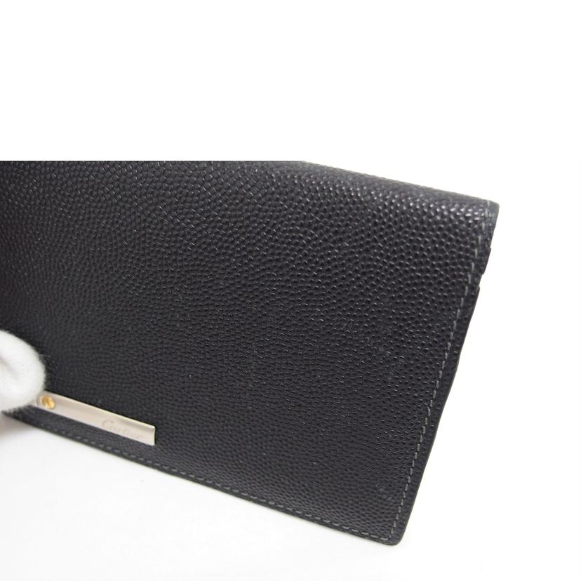 Ｃａｒｔｉｅｒ カルティエ/レザー二つ折り名刺入れ／ブラック//Bランク/04