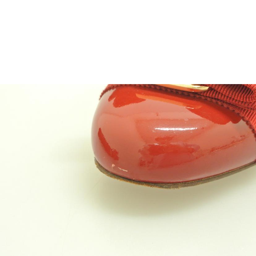 Ｓ．Ｆｅｒｒａｇａｍｏ フェラガモ/エナメルバレエシューズ/YW 14194//Bランク/87