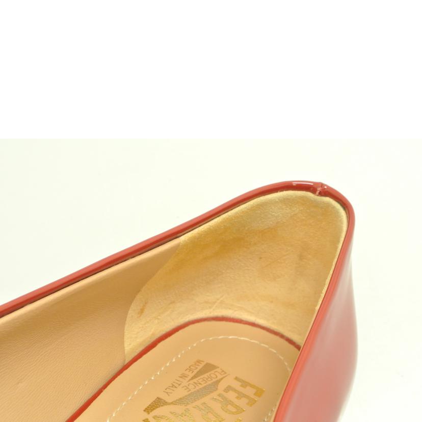 Ｓ．Ｆｅｒｒａｇａｍｏ フェラガモ/エナメルバレエシューズ/YW 14194//Bランク/87