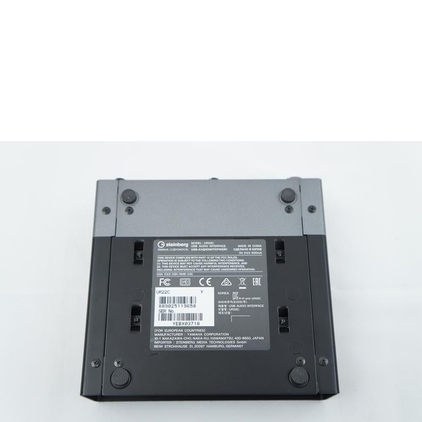 ＳＴＥＩＮＢＥＲＧ スタインバーグ/オーディオインターフェース/UR22C//21YEBX03718/ABランク/67