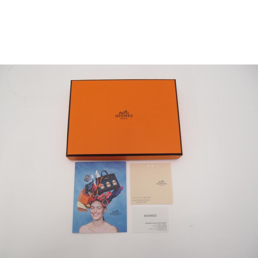 ＨＥＲＭＥＳ エルメス　財布　二つ折り　小銭入れ　2020年製　レザー　濃紺　/ドゴンコンパクト／エバーカラー／ブルーサフィール//Y刻印(2020)/ABランク/69