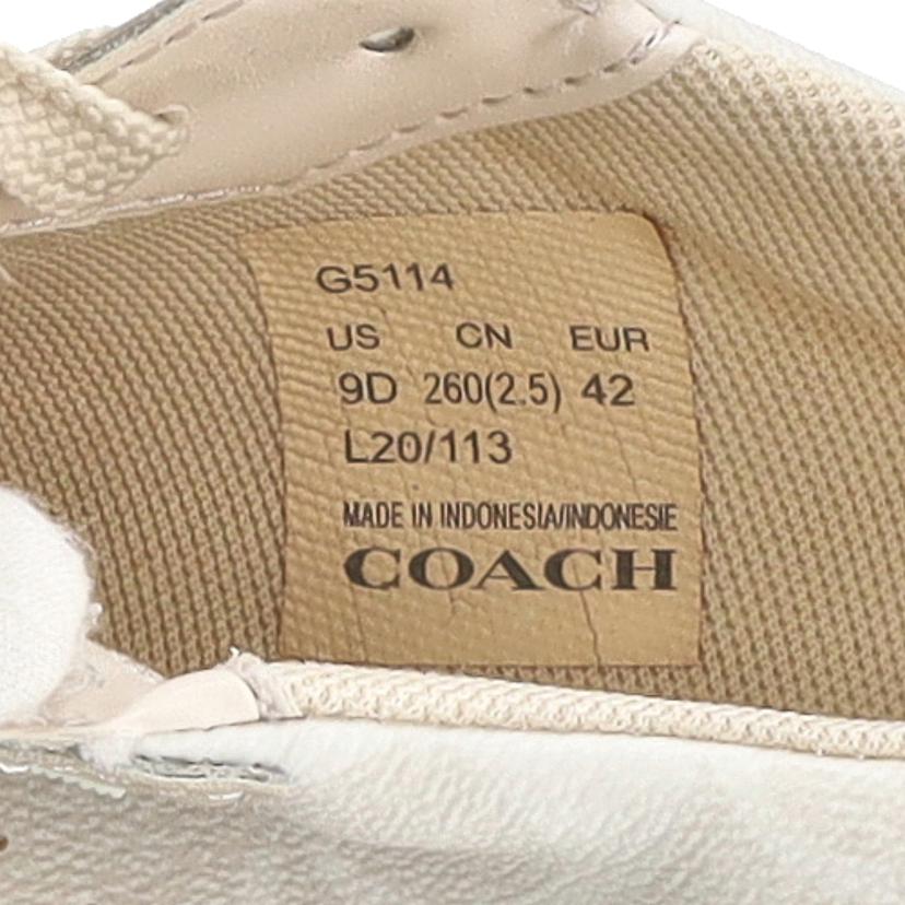 ＣＯＡＣＨ コーチ/コートスニーカー／２６ｃｍ/G5114//ABランク/75