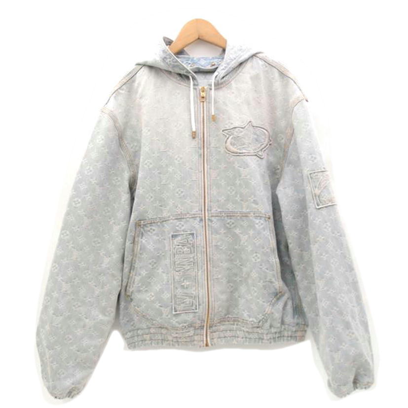 ＬＯＵＩＳ　ＶＵＩＴＴＯＮ×ＮＢＡ ルイヴィトン×エヌビーエー/ＬＶ　２０２１ＡＷ　Ｄｅｎｉｍ　Ｚｉｐ　Ｈｏｏｄｉｅ　デニムジップフーディ/RM212M UZD HLA01W//Aランク/69