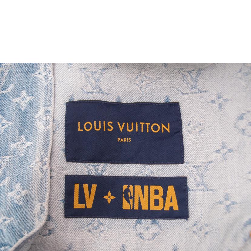 ＬＯＵＩＳ　ＶＵＩＴＴＯＮ×ＮＢＡ ルイヴィトン×エヌビーエー/ＬＶ　２０２１ＡＷ　Ｄｅｎｉｍ　Ｚｉｐ　Ｈｏｏｄｉｅ　デニムジップフーディ/RM212M UZD HLA01W//Aランク/69