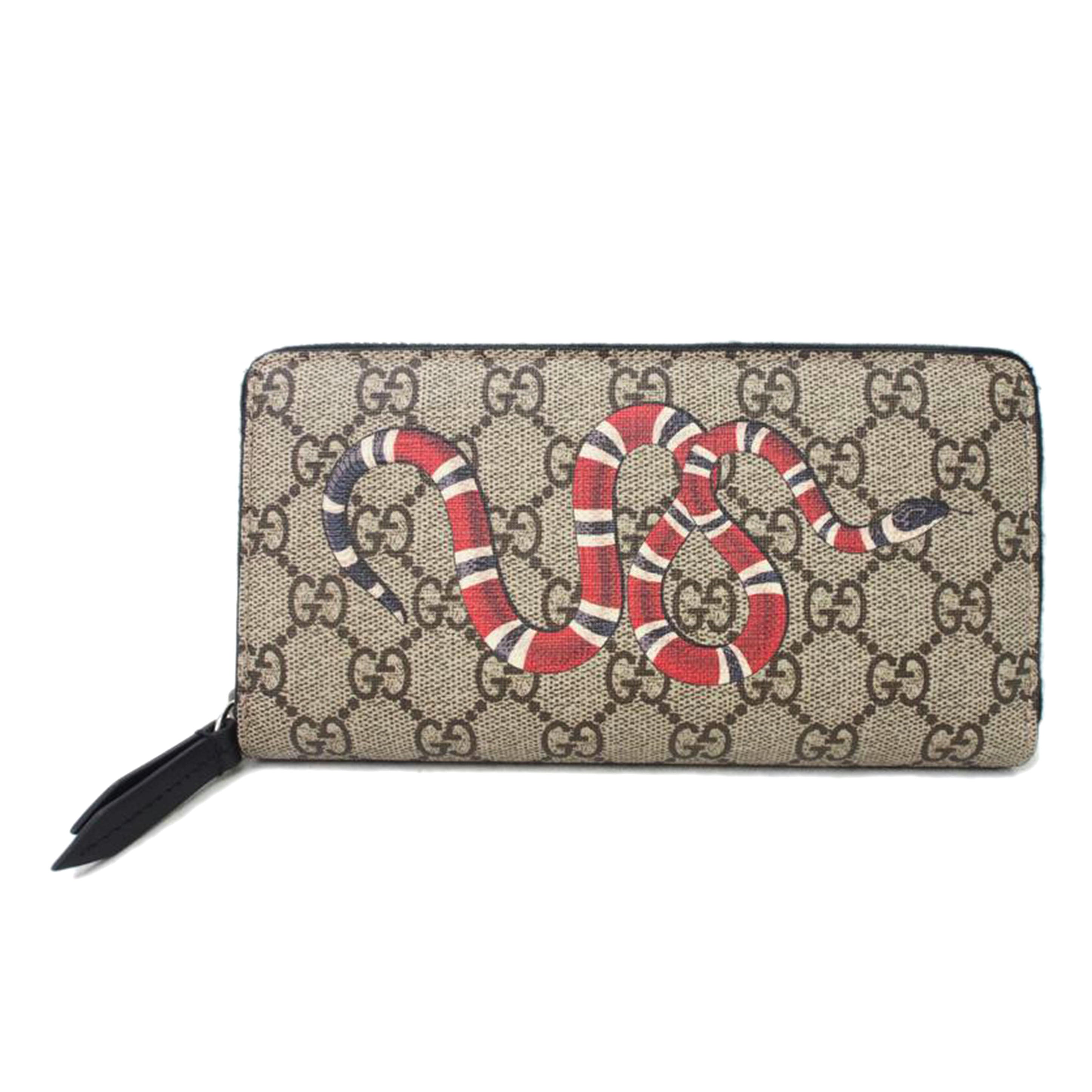 ＧＵＣＣＩ ｸﾞｯﾁ/キングスネークプリント／ラウンドファスナー長財布/451273//2778/ABランク/78