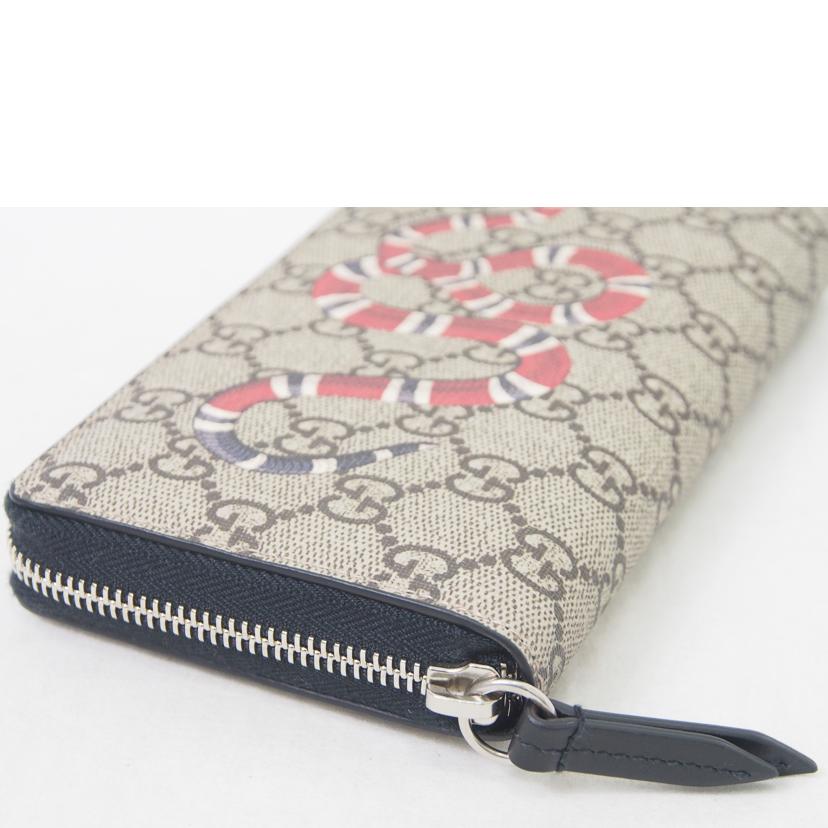 ＧＵＣＣＩ ｸﾞｯﾁ/キングスネークプリント／ラウンドファスナー長財布/451273//2778/ABランク/78