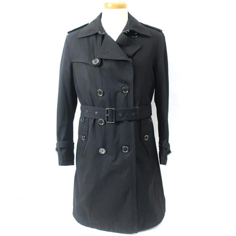 極美品　バーバリーブラックレーベル　トレンチコート　ライナー付き　大きいサイズ 専用】バーバリーブラックレーベル トレンチコート ブラック ライナー