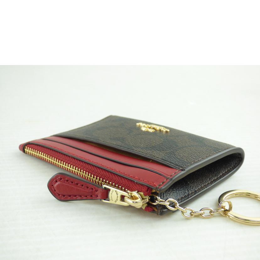 ＣＯＡＣＨ コーチ/シグネチャーＰＶＣキーリング付コイン／カードケース/88208//M22**/Aランク/64