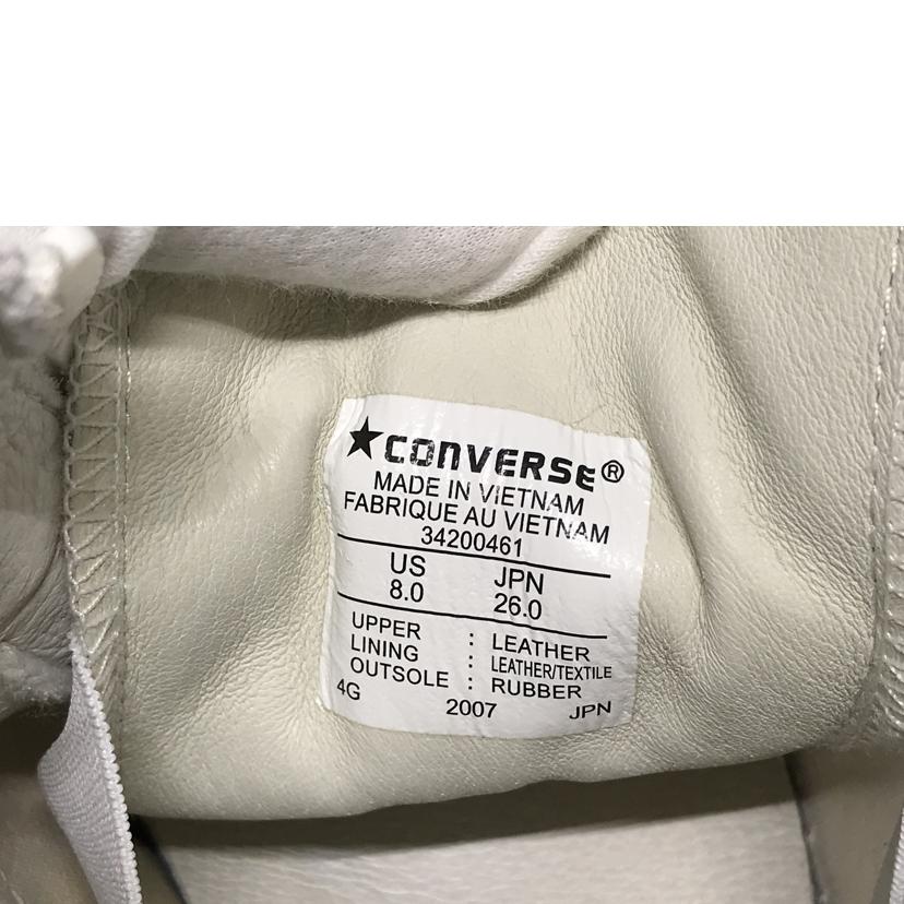 ＣＯＮＶＥＲＳＥ コンバース/ＰＲＯ－ＬＥＡＴＨＥＲ　ＨＩ／ＷＨ/34200460//Sランク/51