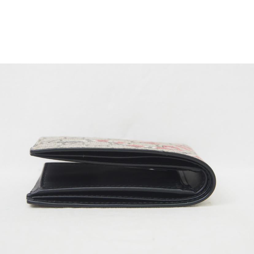 ＧＵＣＣＩ ｸﾞｯﾁ/ＧＧスプリーム／スネークプリント／２つ折り財布/451266//2778/ABランク/78