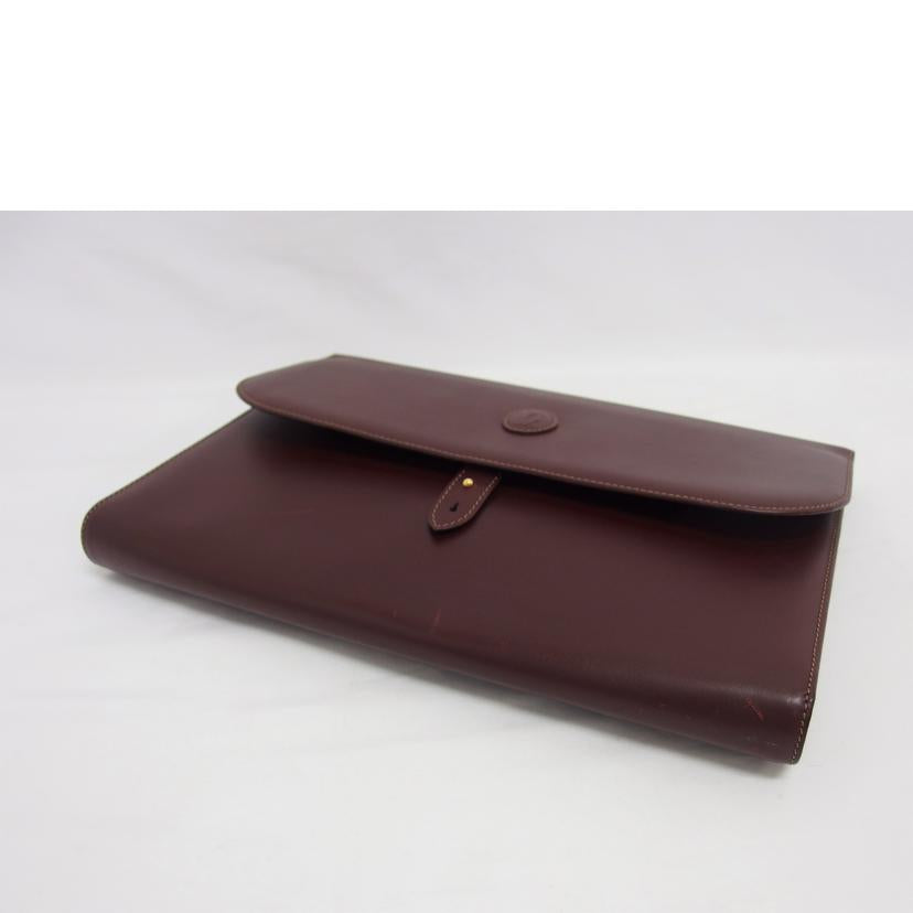 Ｃａｒｔｉｅｒ カルティエ/マストライン／ドキュメントケース／ボルドー//Bランク/04