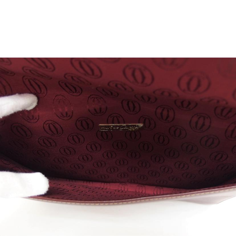 Ｃａｒｔｉｅｒ カルティエ/マストライン／ドキュメントケース／ボルドー//Bランク/04