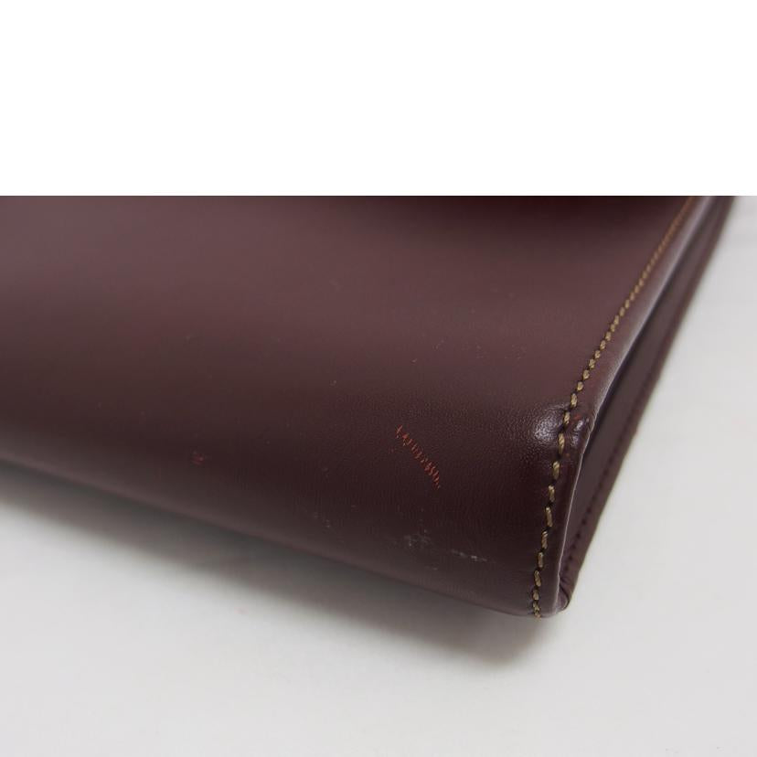 Ｃａｒｔｉｅｒ カルティエ/マストライン／ドキュメントケース／ボルドー//Bランク/04