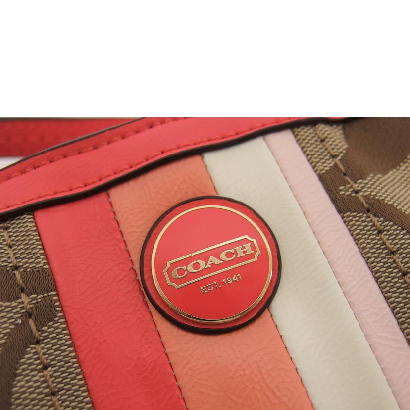 ＣＯＡＣＨ コーチ/シグネチャーストライプ／ハンドバッグ/F49315//A1394/Aランク/04