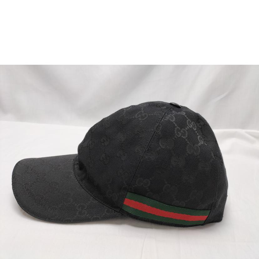 ＧＵＣＣＩ グッチ/ベースボールキャップ　ブラック/200035//601564/ABランク/52