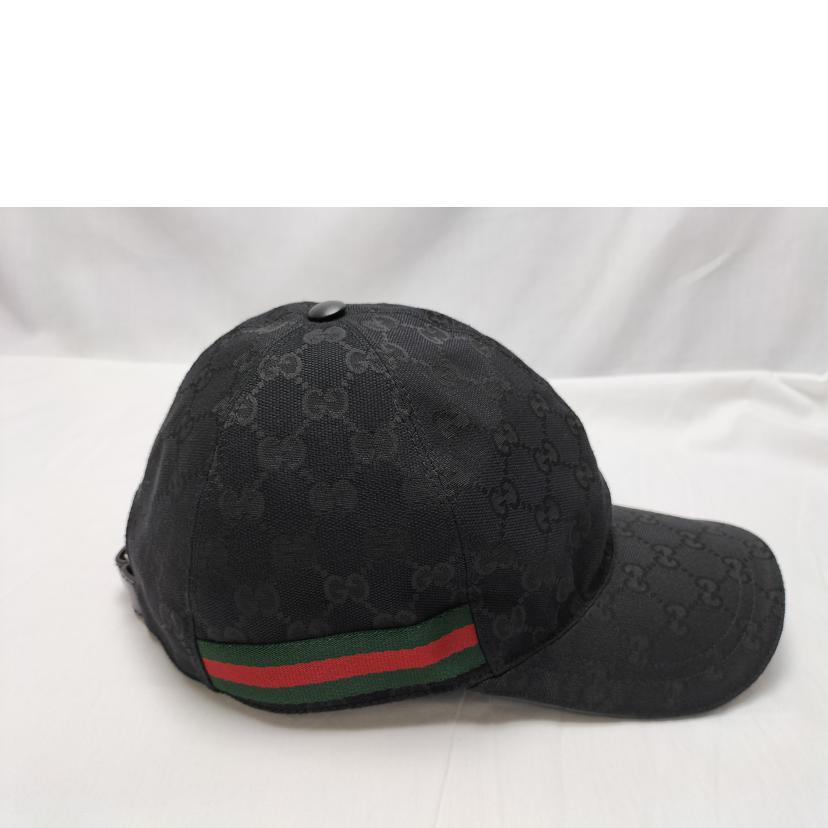 ＧＵＣＣＩ グッチ/ベースボールキャップ　ブラック/200035//601564/ABランク/52