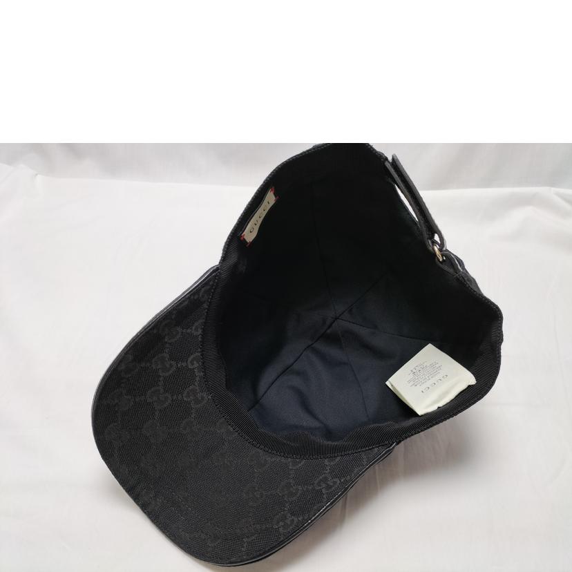 ＧＵＣＣＩ グッチ/ベースボールキャップ　ブラック/200035//601564/ABランク/52