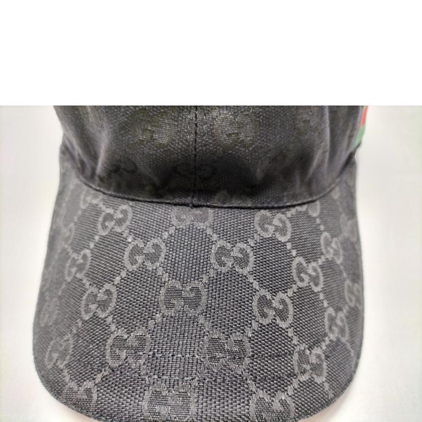ＧＵＣＣＩ グッチ/ベースボールキャップ　ブラック/200035//601564/ABランク/52