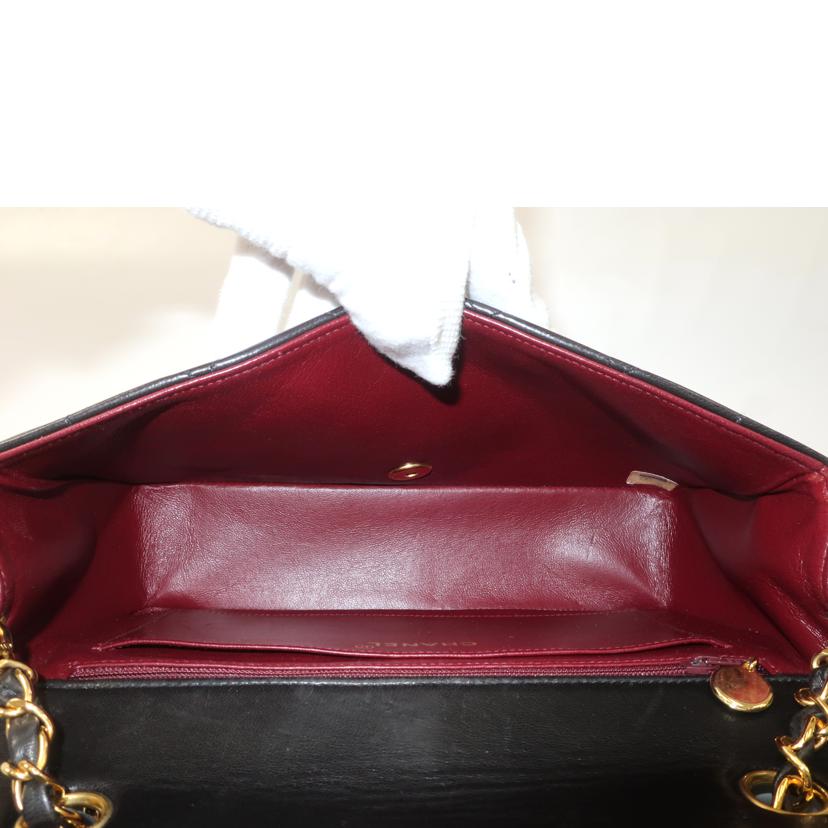 ＣＨＡＮＥＬ シャネル/ダイアナマトラッセ　チェーンショルダーバッグ　ブラック/A01164//259****/ABランク/65